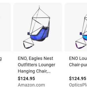 Eno hanging lounger chair